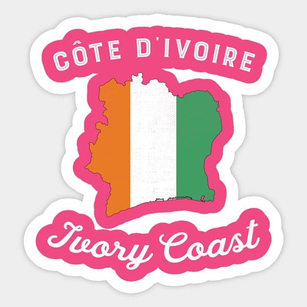 Ivory Coast Sticker by phenomad